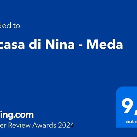شقة La Casa Di Nina - Meda المظهر الخارجي الصورة